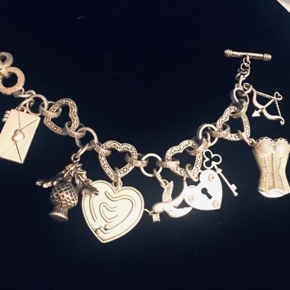 Silver tone Barbie Style Charm Bracelet - Picture 14 of 14